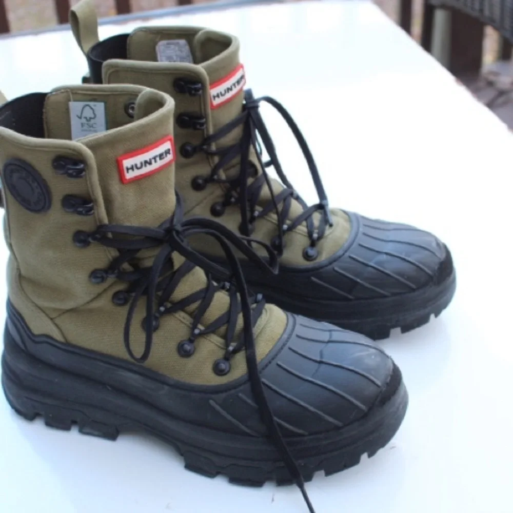 Hunter Explorer waterproof Duck boots